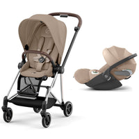 Duo Mios Chrome Brown + Cloud T i-Size - Beige - Mode Bébé Claye