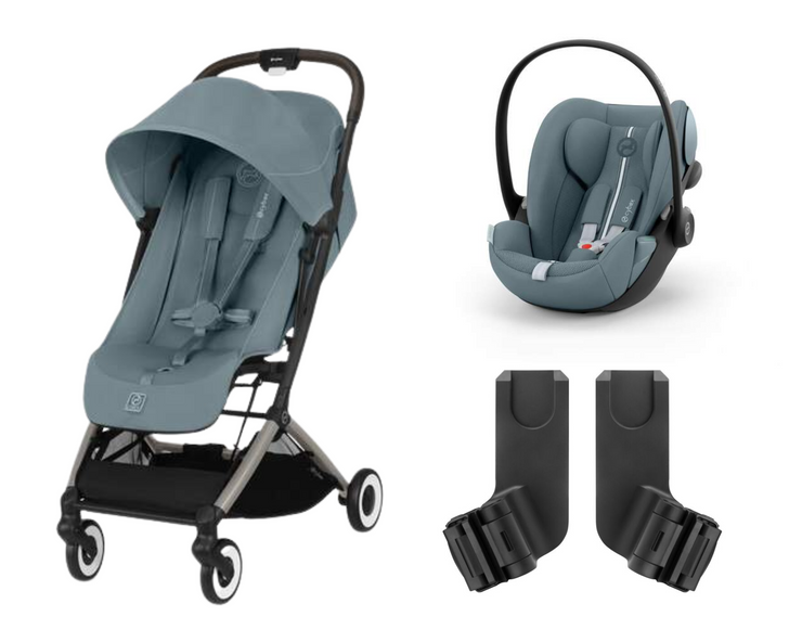 Duo Orfeo + Cloud G i-Size - Stormy Blue - Mode Bébé Claye