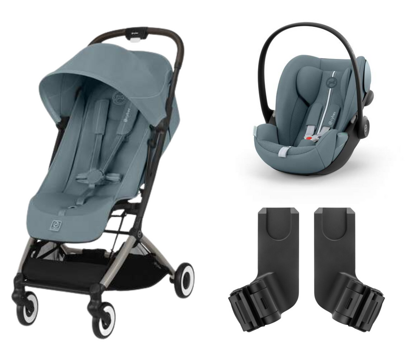 Duo Orfeo + Cloud G i-Size - Stormy Blue - Mode Bébé Claye