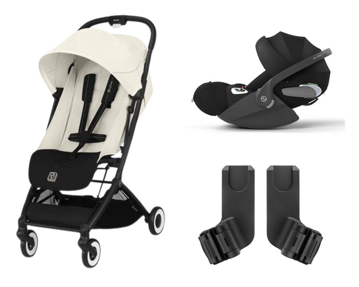 Duo Orfeo + Cloud T i-Size - Canvas White - Mode Bébé Claye