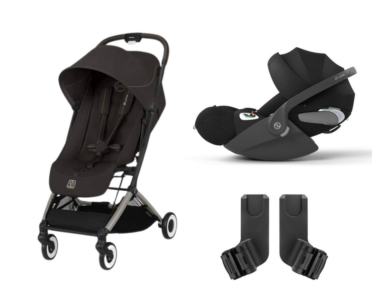 Duo Orfeo + Cloud T i-Size - Chocolate Brown - Mode Bébé Claye