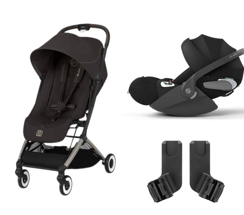 Duo Orfeo + Cloud T i-Size - Chocolate Brown - Mode Bébé Claye