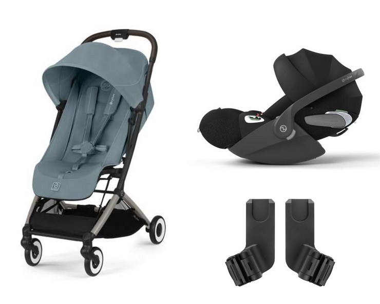 Duo Orfeo + Cloud T i-Size - Stormy Blue - Mode Bébé Claye