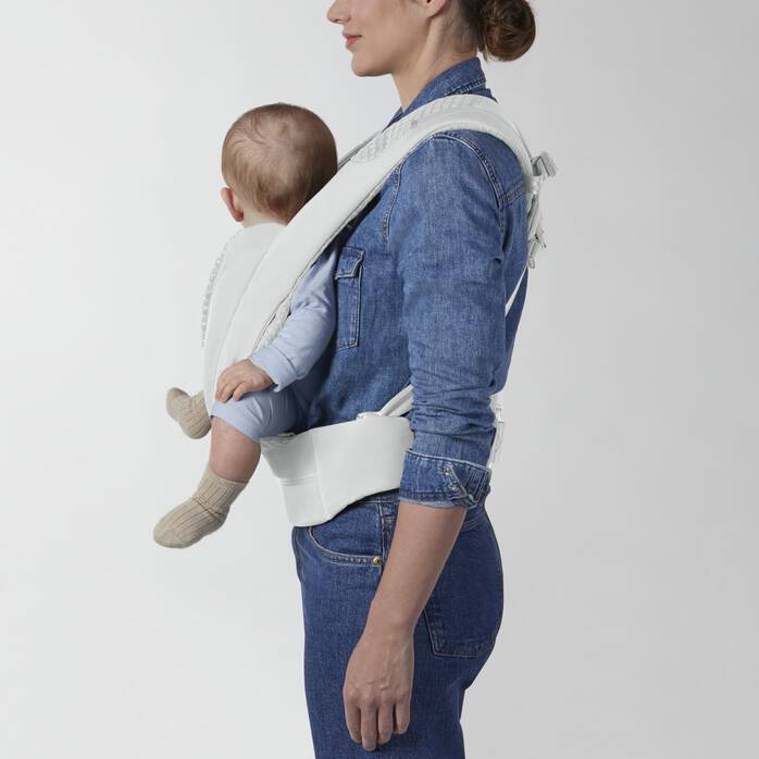 Porte-bébé Coya Urban Mobility White - Mode Bébé Claye