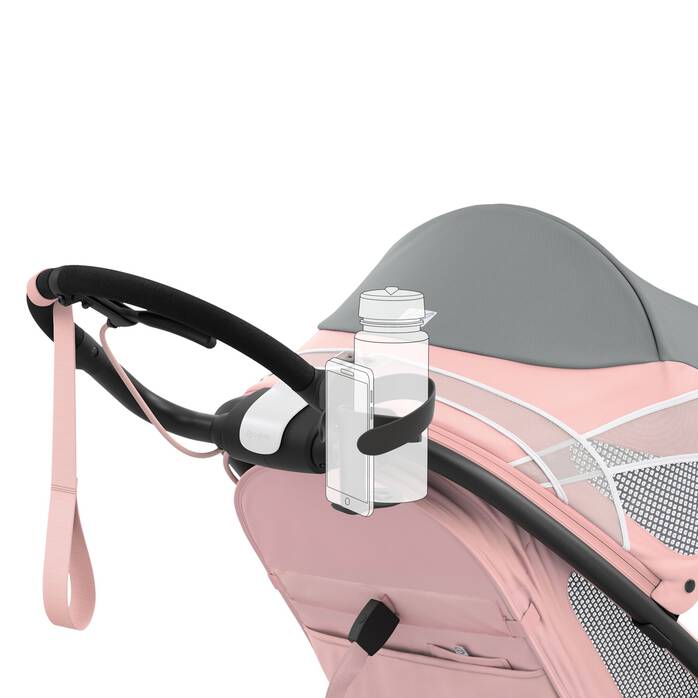 Porte-gobelet 2-en-1 Noir - Mode Bébé Claye