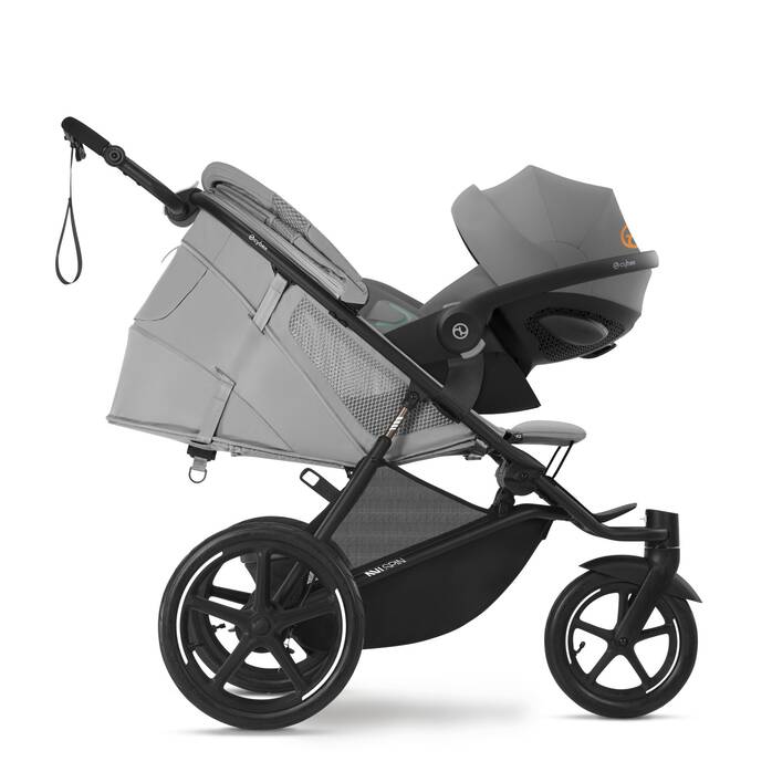 Poussette Avi Spin Fog Grey - Mode Bébé Claye
