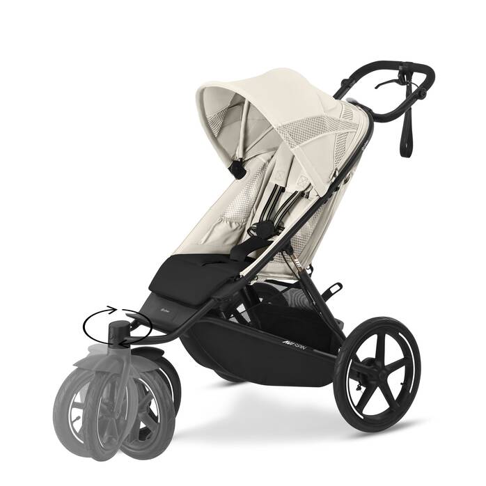 Poussette Avi Spin Seashell Beige - Mode Bébé Claye
