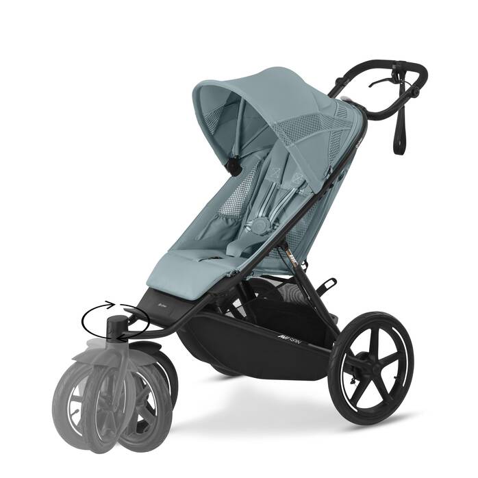 Poussette Avi Spin Stormy Blue - Mode Bébé Claye