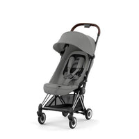 Poussette Coya Chrome Brown Mirage Grey - Mode Bébé Claye