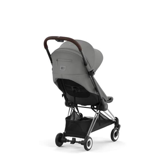 Poussette Coya Chrome Brown Mirage Grey - Mode Bébé Claye