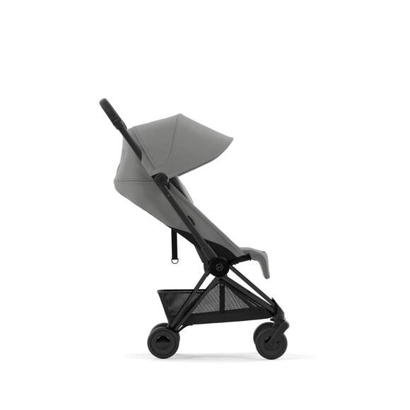 Poussette Coya Matt Black Mirage Grey - Mode Bébé Claye