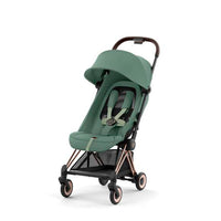 Poussette Coya Rosegold Leaf Green - Mode Bébé Claye