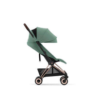 Poussette Coya Rosegold Leaf Green - Mode Bébé Claye