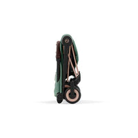 Poussette Coya Rosegold Leaf Green - Mode Bébé Claye
