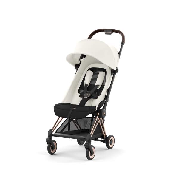 Poussette Coya Rosegold Off White - Mode Bébé Claye