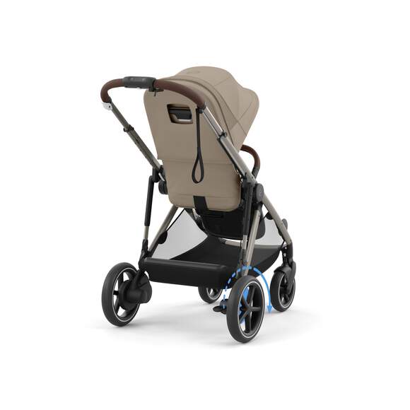 Poussette Double Cybex e-Gazelle S - Almond Beige - Mode Bébé Claye