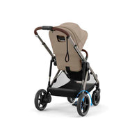 Poussette Double Cybex e-Gazelle S - Almond Beige - Mode Bébé Claye