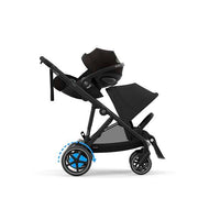 Poussette Double Cybex e-Gazelle S - Moon Black - Mode Bébé Claye