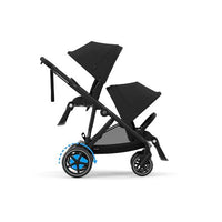 Poussette Double Cybex e-Gazelle S - Moon Black - Mode Bébé Claye