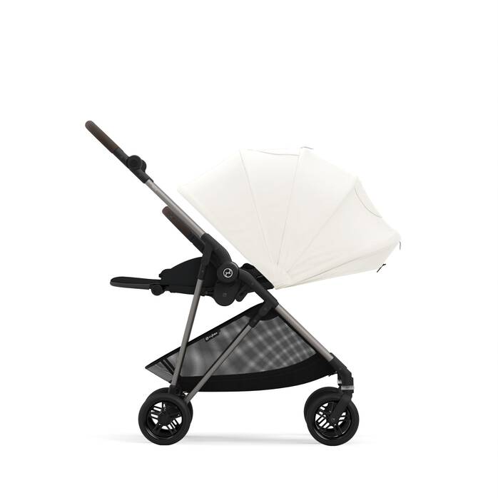 Poussette Melio Canvas White - Mode Bébé Claye