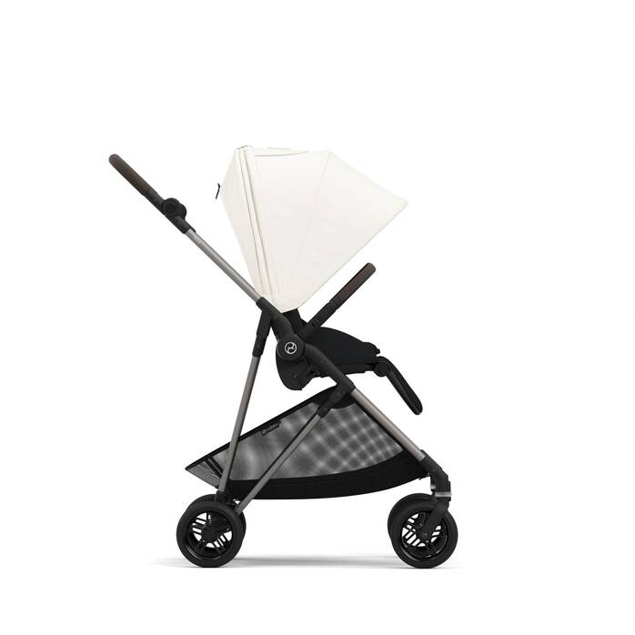 Poussette Melio Canvas White - Mode Bébé Claye