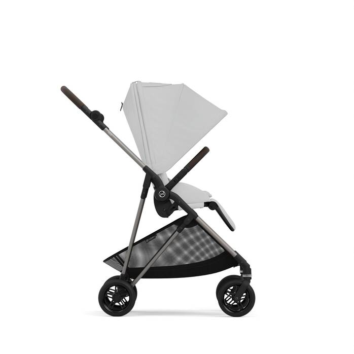 Poussette Melio Fog Grey - Mode Bébé Claye