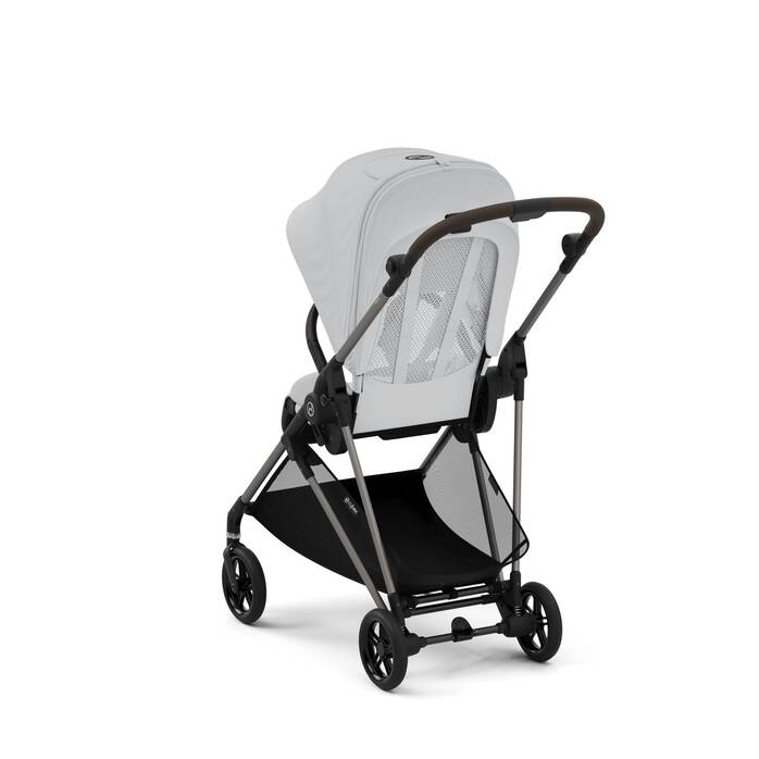 Poussette Melio Fog Grey - Mode Bébé Claye