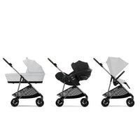 Poussette Melio Fog Grey - Mode Bébé Claye
