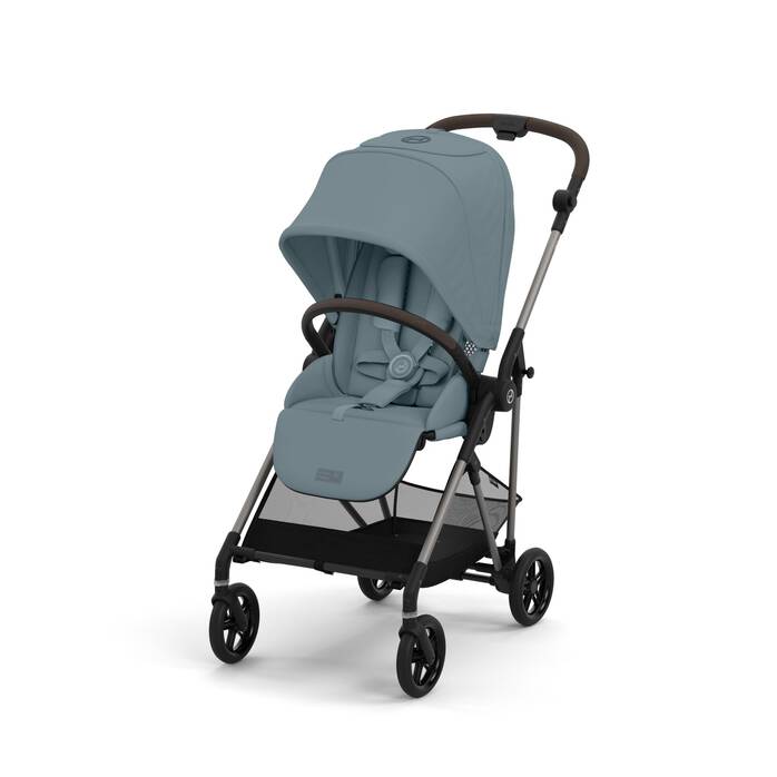 Poussette Melio Stormy Blue - Mode Bébé Claye