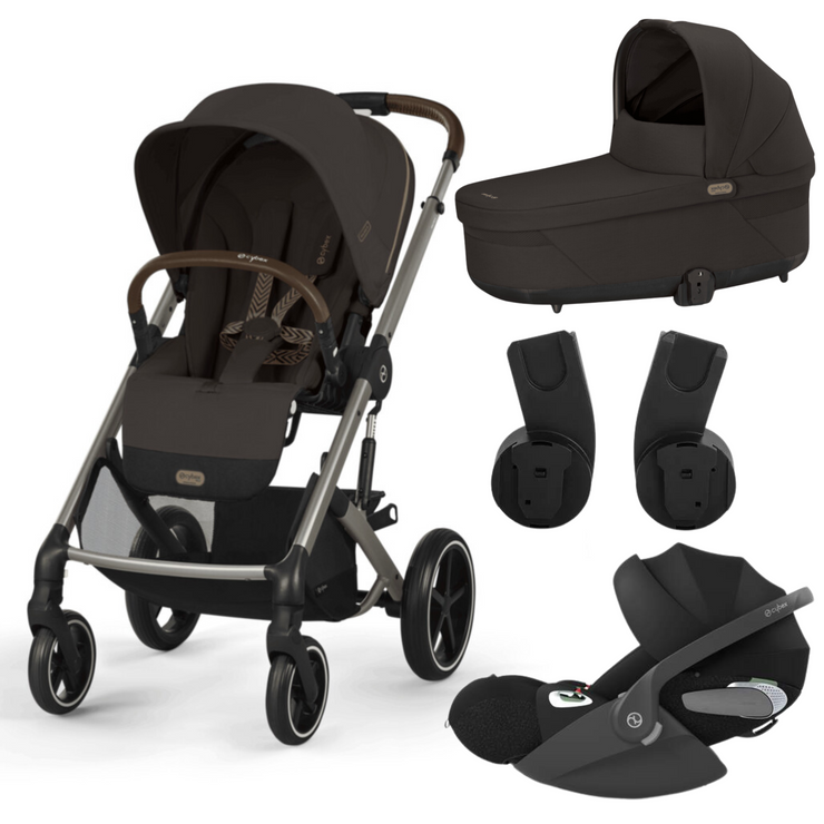 Trio Balios S Lux 3 + Nacelle S Lux + Cloud T i-Size - Ocean Blue - Mode Bébé Claye