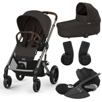 Trio Balios S Lux 3 + Nacelle S Lux + Cloud T i-Size - Ocean Blue - Mode Bébé Claye