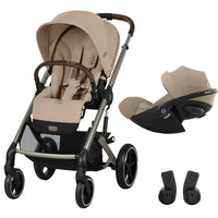 Duo Balios S Lux Almond Beige - Cloud G i-Size Plus Almond Beige