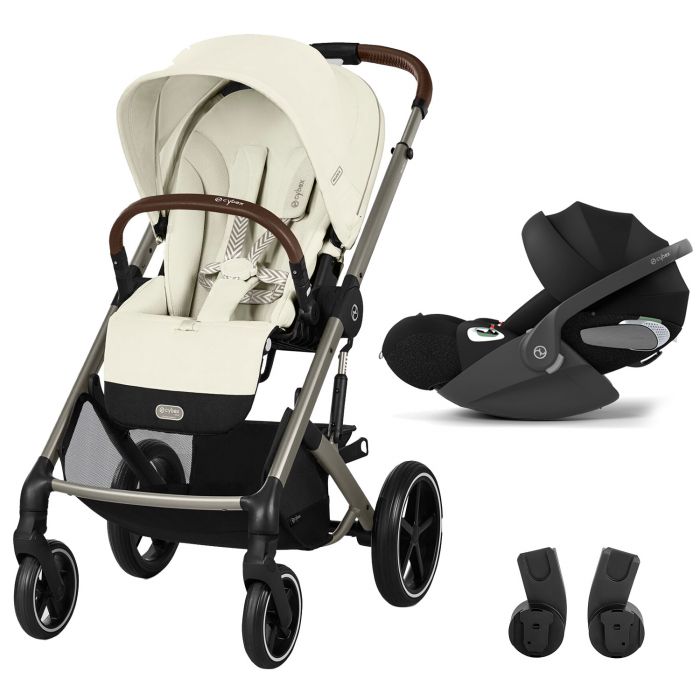 Duo Balios S Lux Seashell Beige - Cloud T i-Size Plus Sepia Black