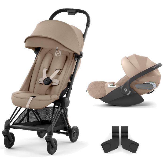 Duo Coya Matt Black + Cloud T i-Size - Beige