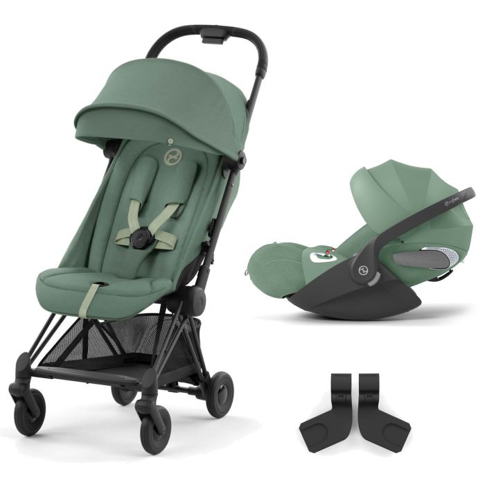 Duo Coya Matt Black + Cloud T i-Size - Vert