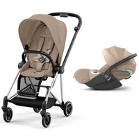 Duo Mios Chrome Black + Cloud T i-Size - Beige