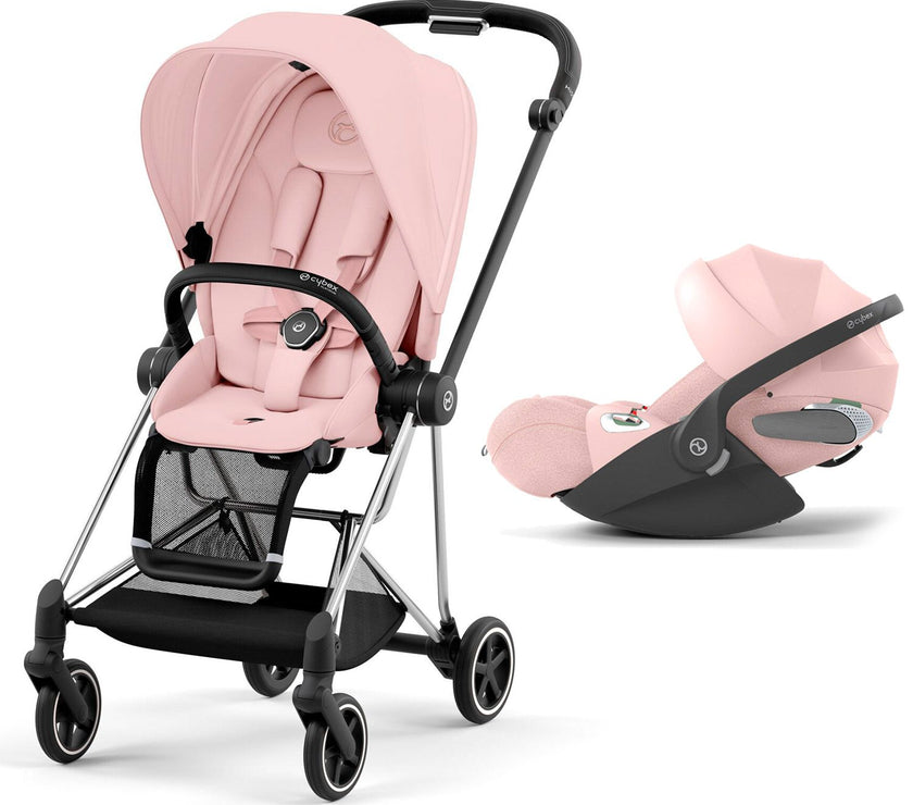 Duo Mios Chrome Black + Cloud T i-Size - Rose