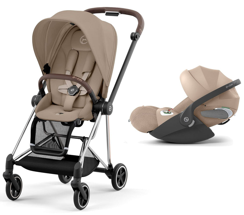 Duo Mios Chrome Brown + Cloud T i-Size - Beige