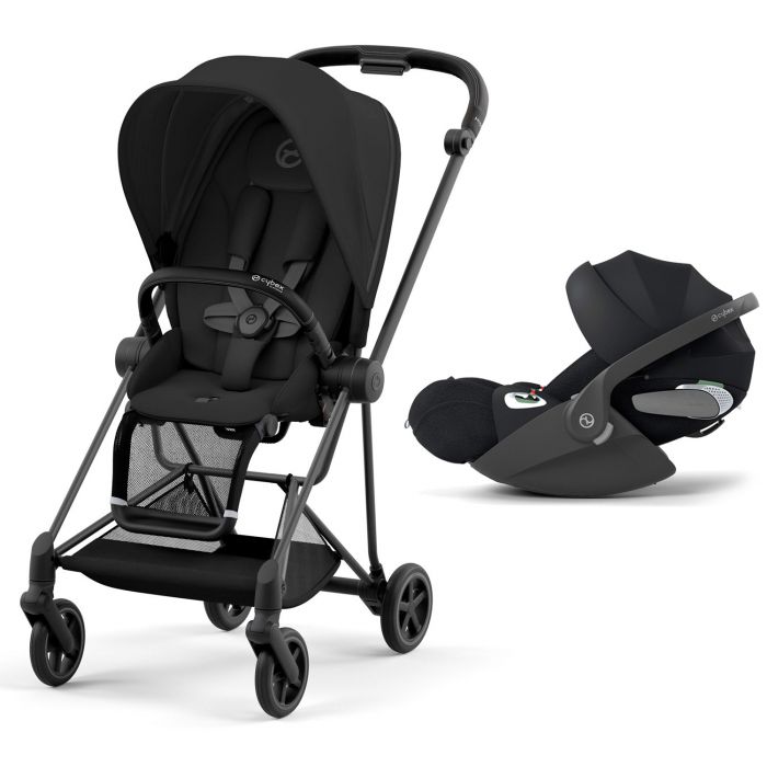 Duo Mios Matt Black + Cloud T i-Size - Noir
