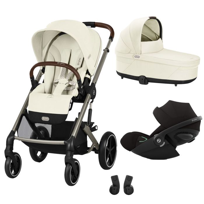 Trio Balios S Lux 3 + Nacelle S Lux + Cloud G i-Size - Seashell Beige