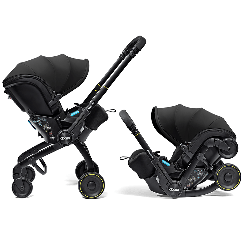 Doona X Siège Auto & Poussette - Nitro Black - Mode Bébé Claye