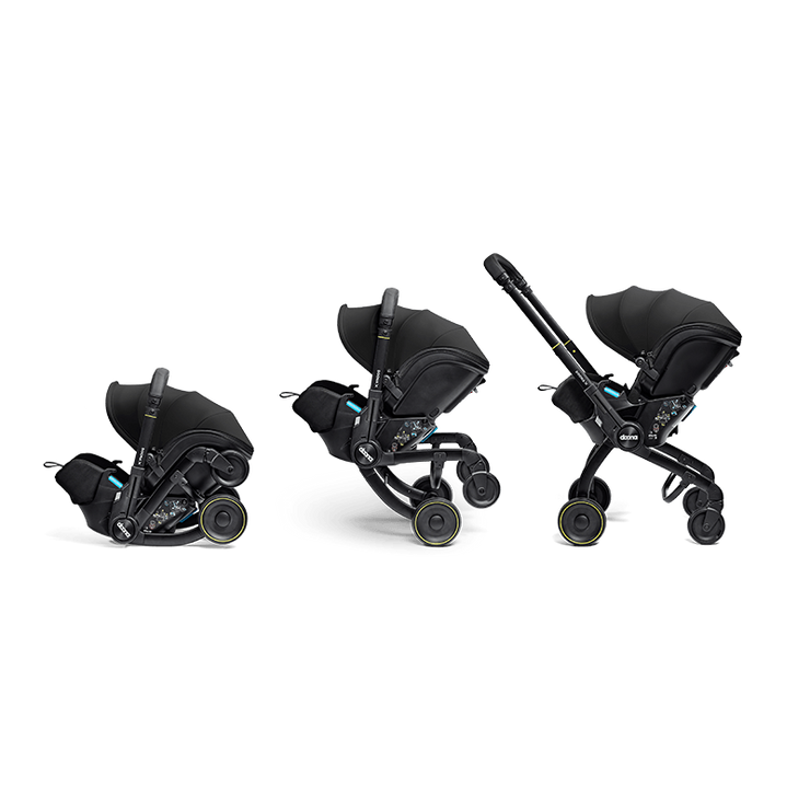 Doona X Siège Auto & Poussette - Nitro Black - Mode Bébé Claye