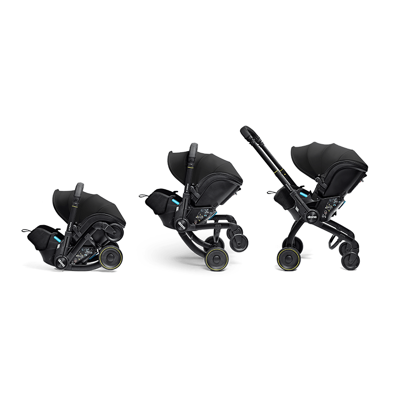 Doona X Siège Auto & Poussette - Nitro Black - Mode Bébé Claye