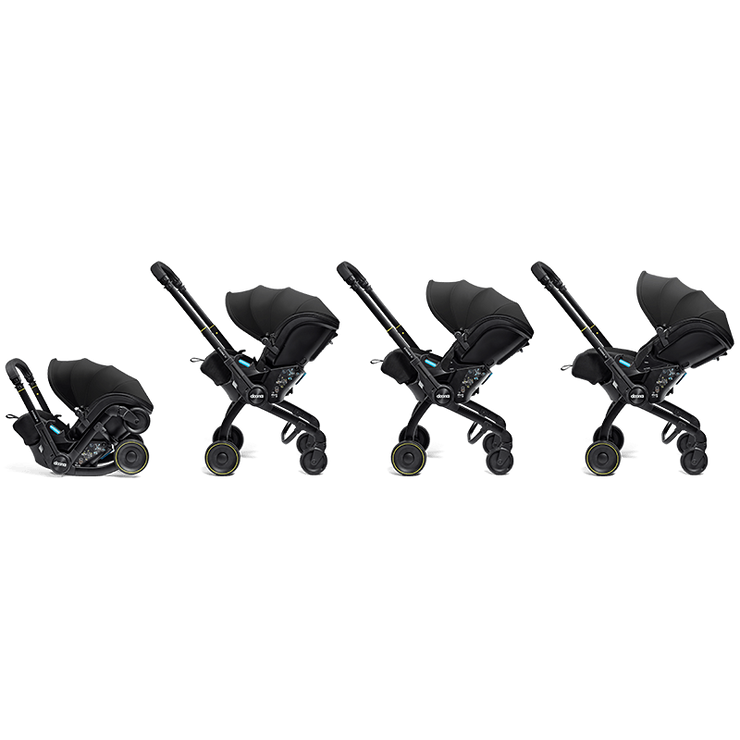 Doona X Siège Auto & Poussette - Nitro Black - Mode Bébé Claye