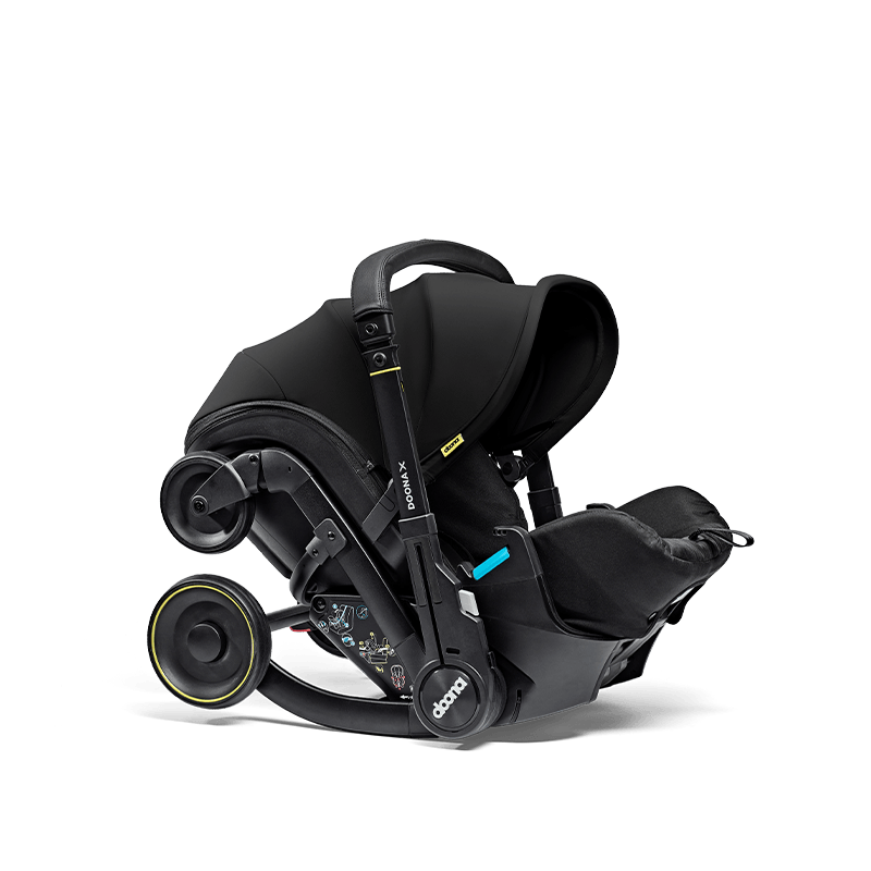 Doona X Siège Auto & Poussette - Nitro Black - Mode Bébé Claye