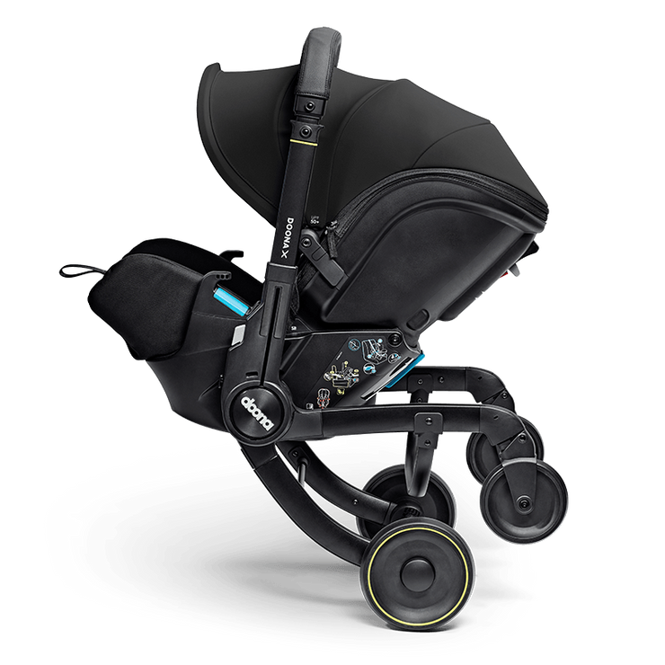 Doona X Siège Auto & Poussette - Nitro Black - Mode Bébé Claye