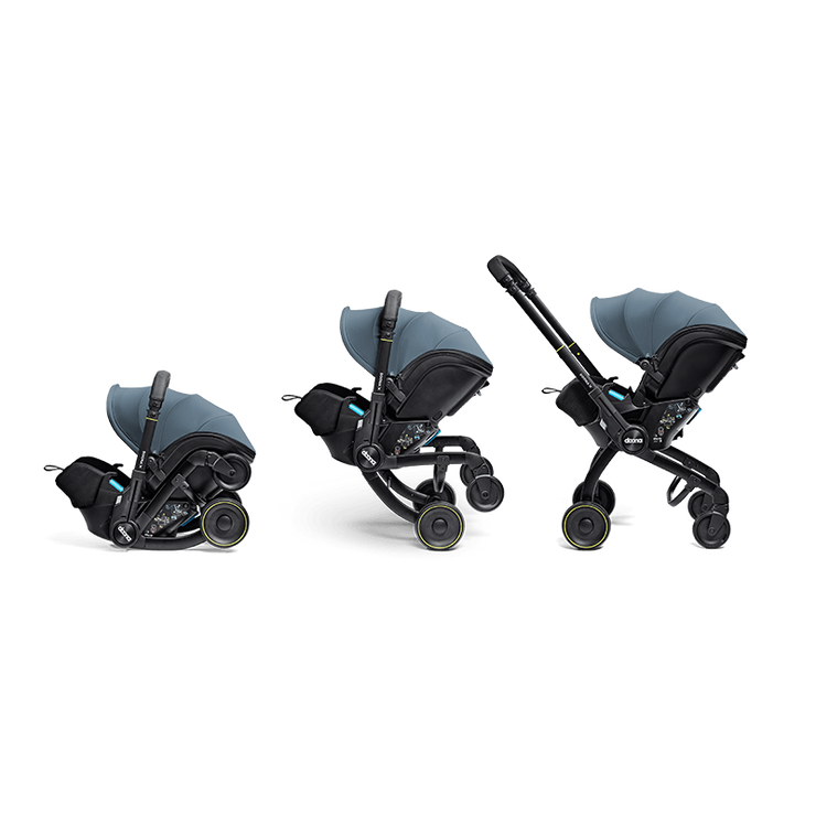 Doona X Siège Auto & Poussette - Ocean Blue - Mode Bébé Claye
