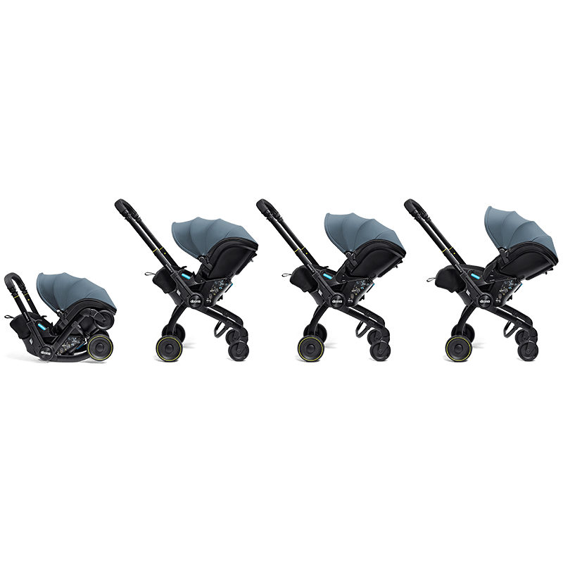 Doona X Siège Auto & Poussette - Ocean Blue - Mode Bébé Claye