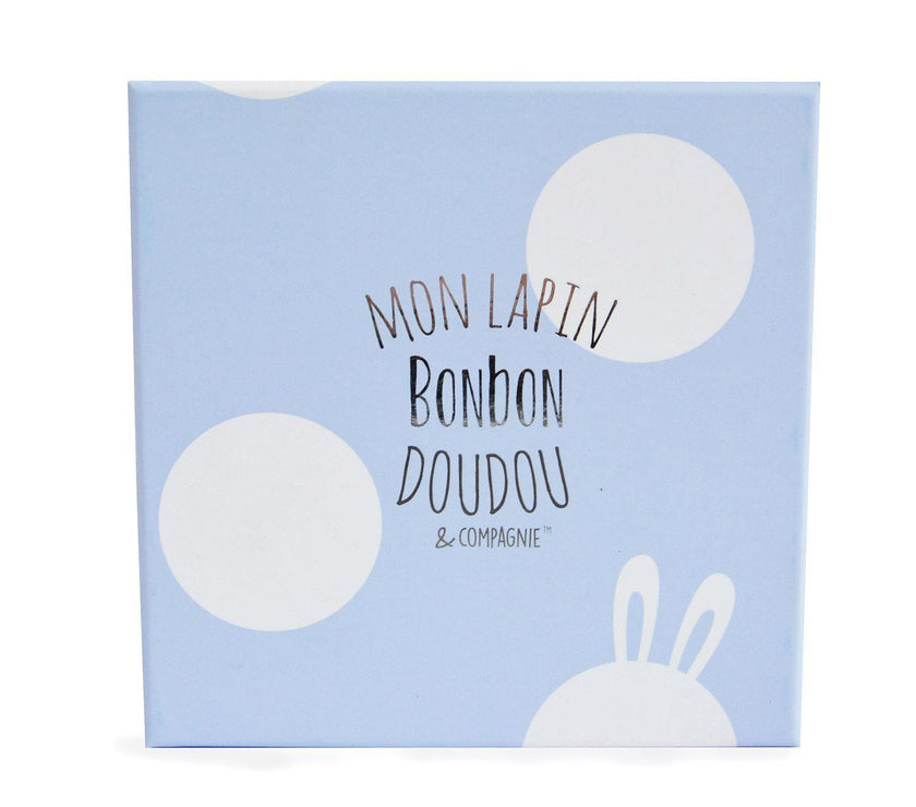 Coffret chaussons bébé Lapin Bonbon blue 0-6mois - Mode Bébé Claye
