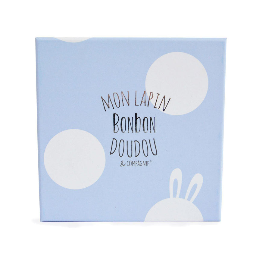 Coffret chaussons bébé Lapin Bonbon blue 0-6mois - Mode Bébé Claye
